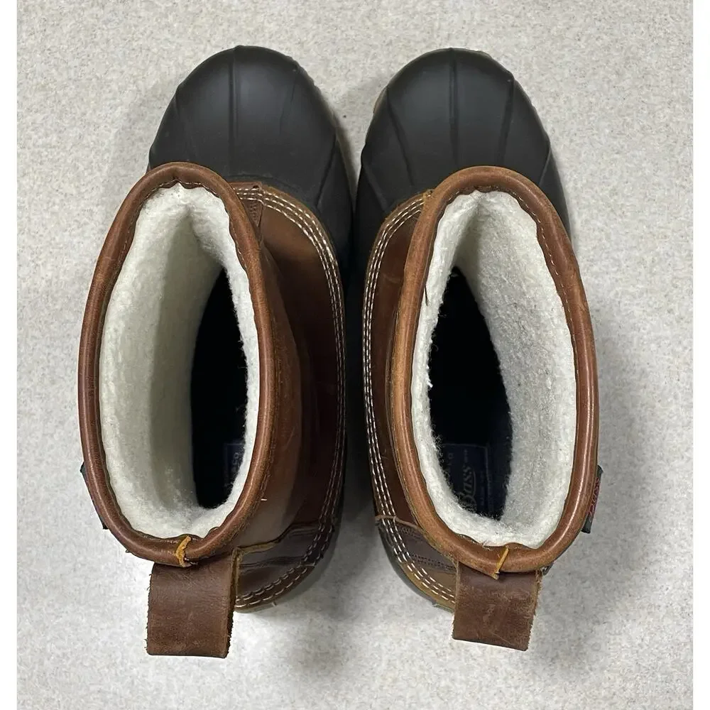 G.H. Bass & Co. Goldeneye Pull On Insulated Duck Boots Waterproof Men’s Size 7M